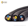 Low Voltage 450/750V Flexible H07rn-F Rubber Cable: 1.5mm and 2.5mm Copper Conductor in 2core, 3core, and 4core Options